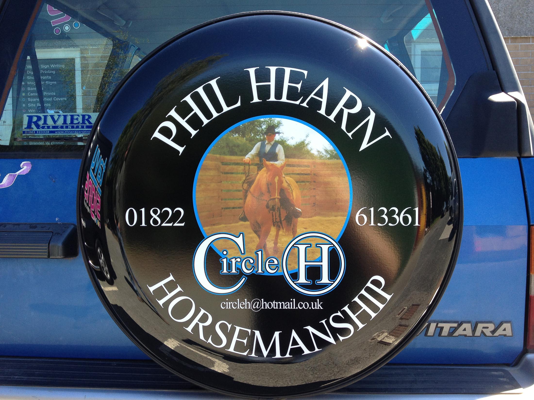 Spare Wheel Covers Commercial Signage Solutions Tavy Signs